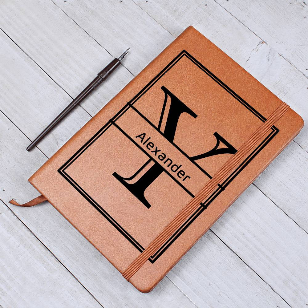 Personalized Leather Journal-Notebook