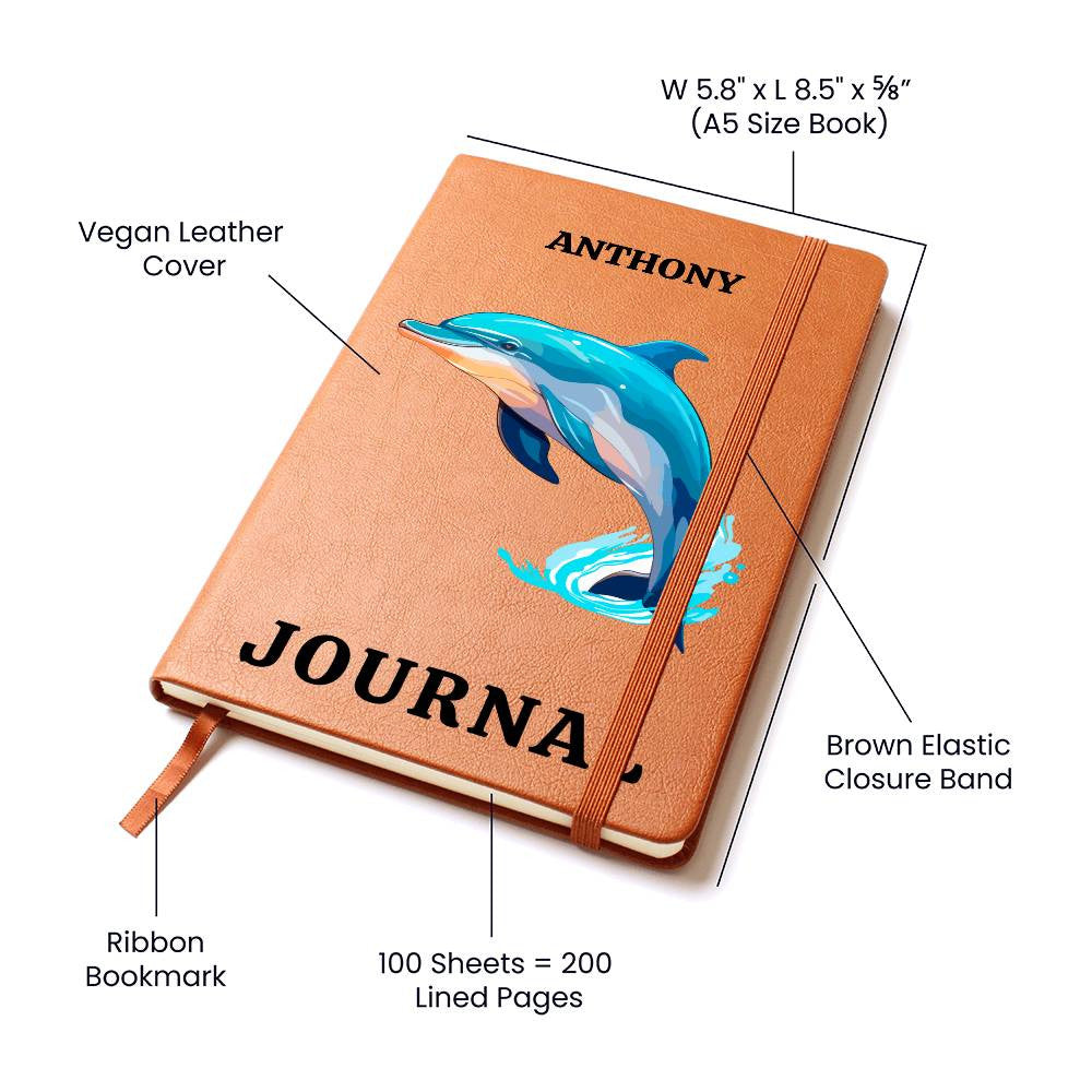 Personalized Leather Journal-Notebook