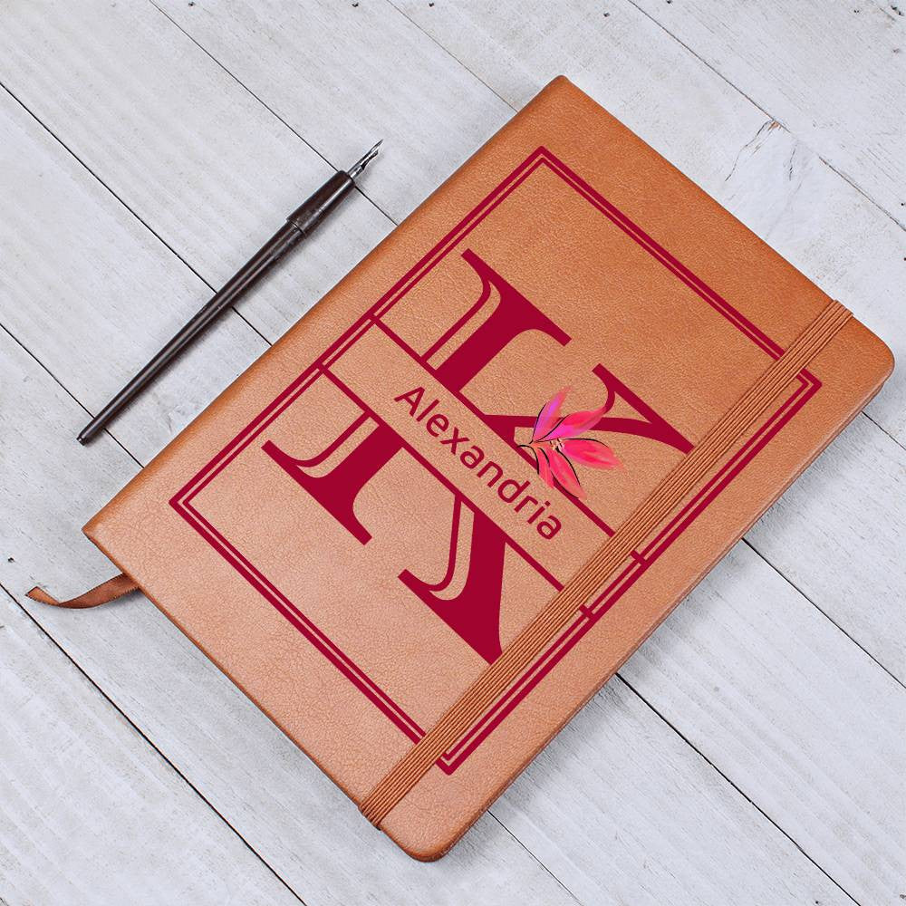 Personalized Leather Journal-Notebook