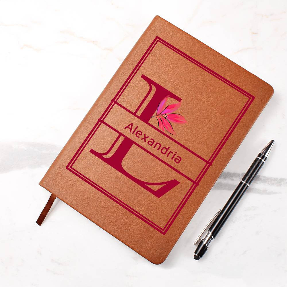 Personalized Leather Journal-Notebook