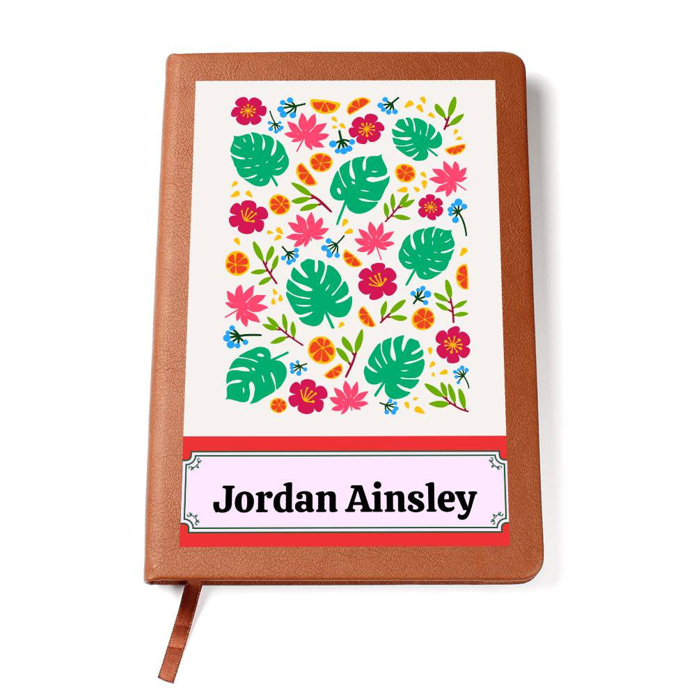 Personalized Leather Journal-Notebook