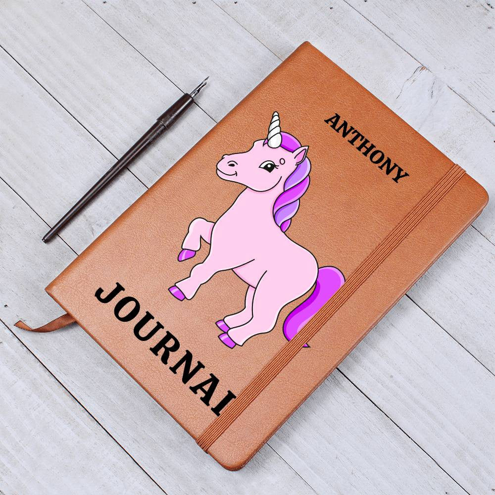 Personalized Leather Journal-Notebook