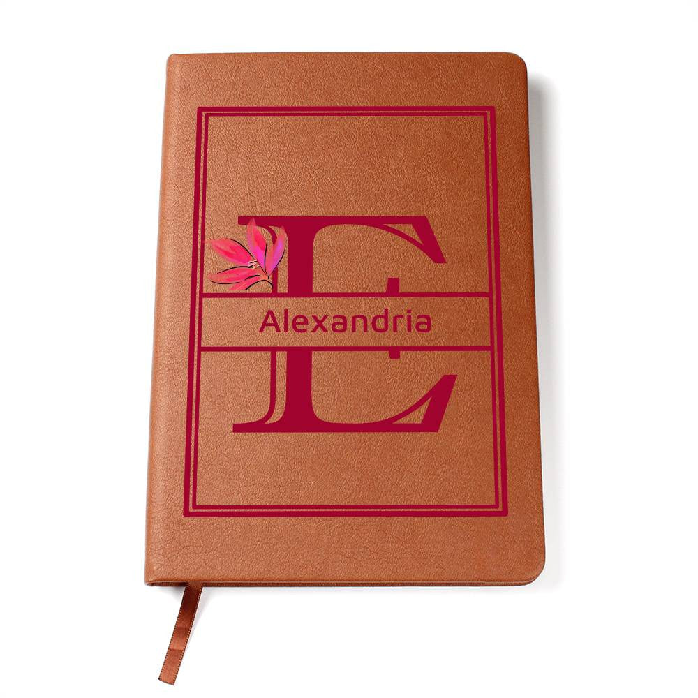 Personalized Leather Journal-Notebook