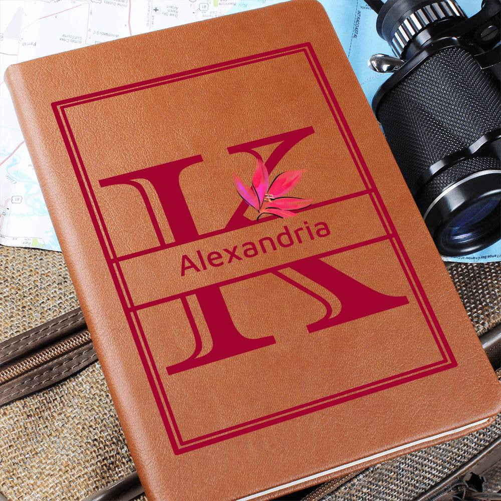 Personalized Leather Journal-Notebook