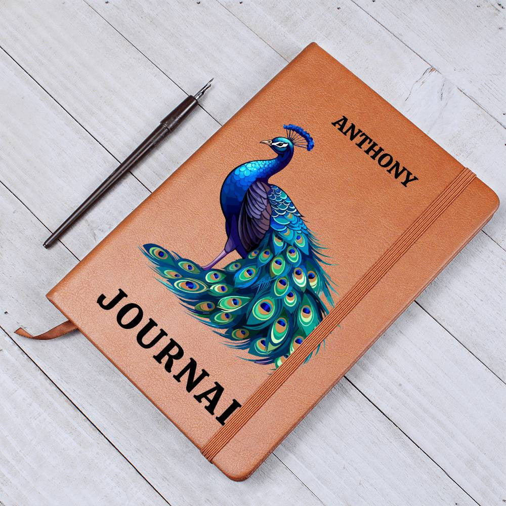 Personalized Leather Journal-Notebook