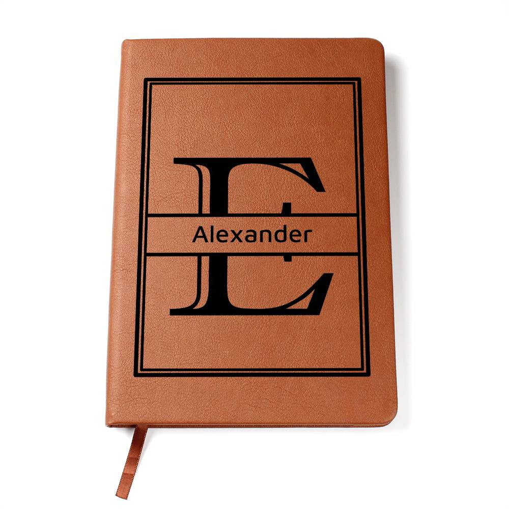 Personalized Leather Journal-Notebook