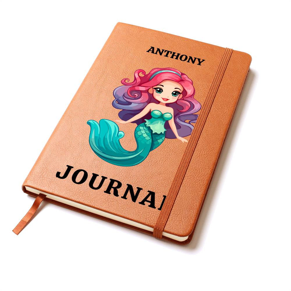 Personalized Leather Journal-Notebook