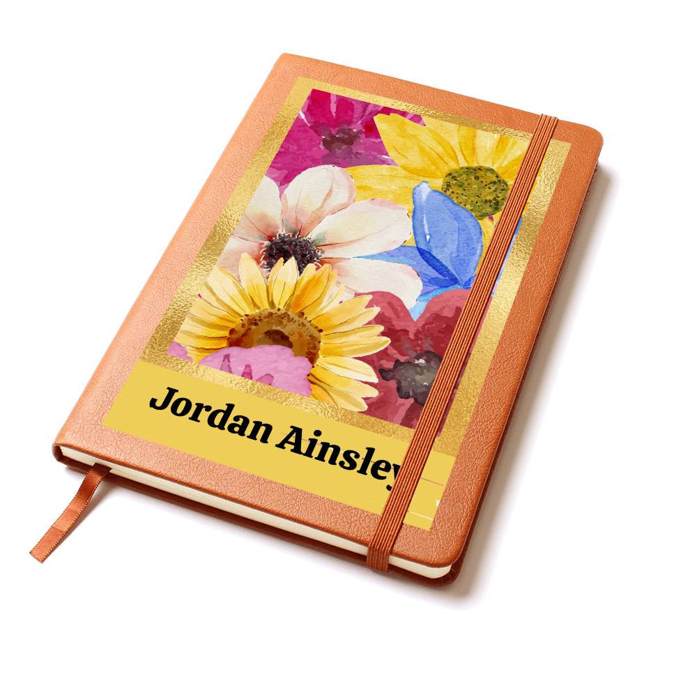 Personalized Leather Journal-Notebook