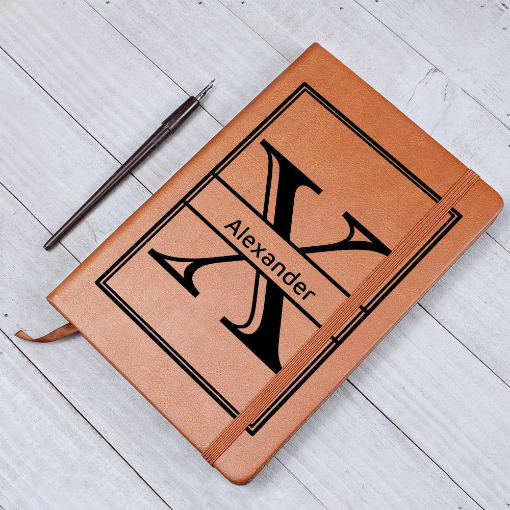 Personalized Leather Journal-Notebook