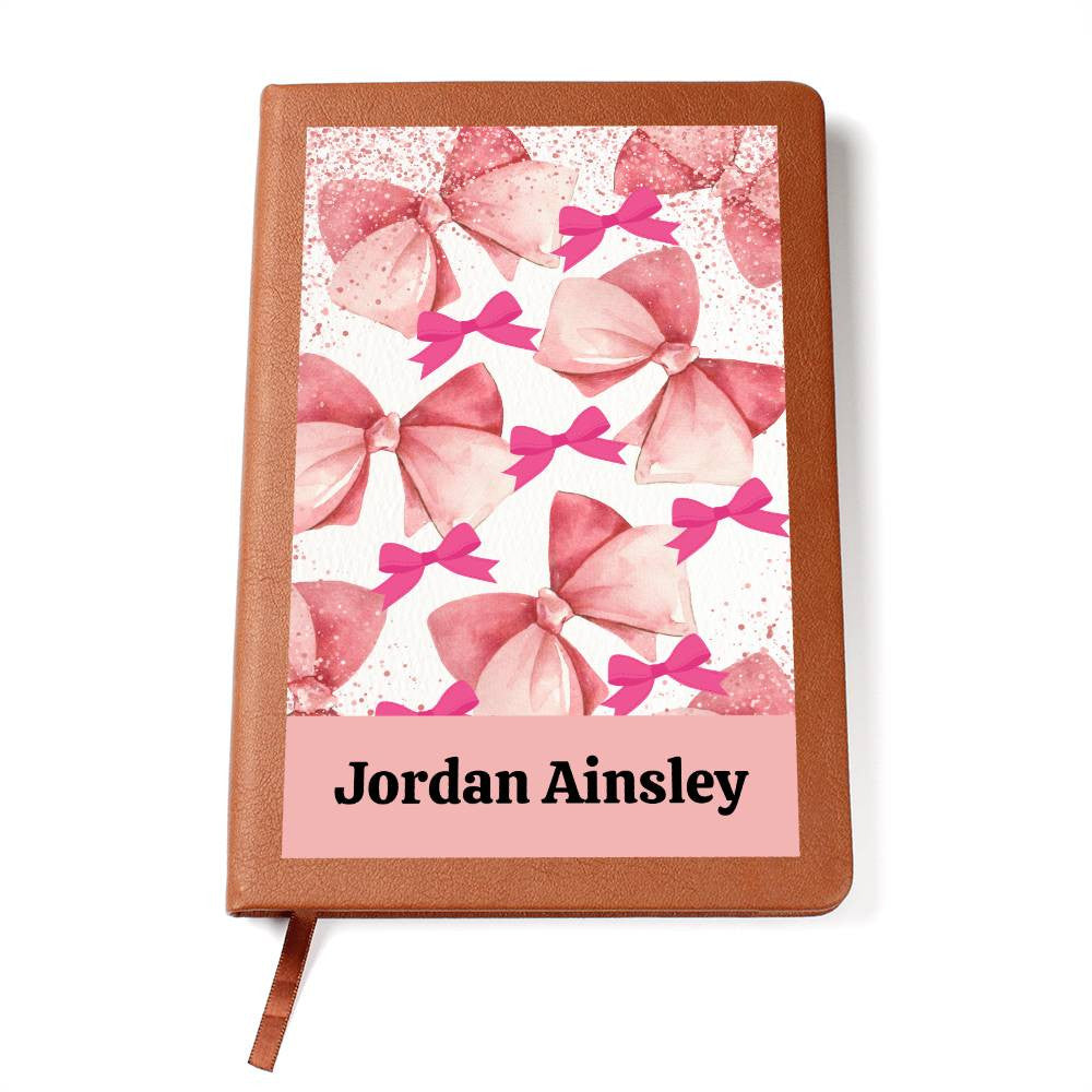 Personalized Leather Journal-Notebook