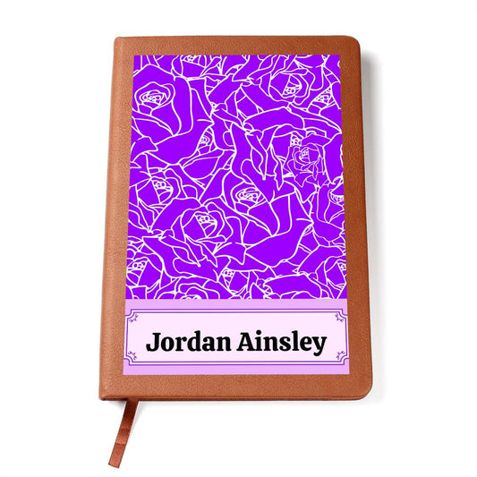 Personalized Leather Journal-Notebook