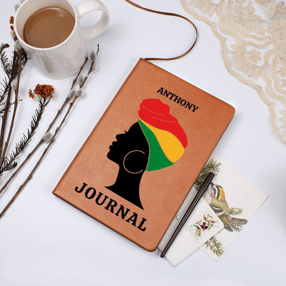 Personalized Leather Journal-Notebook