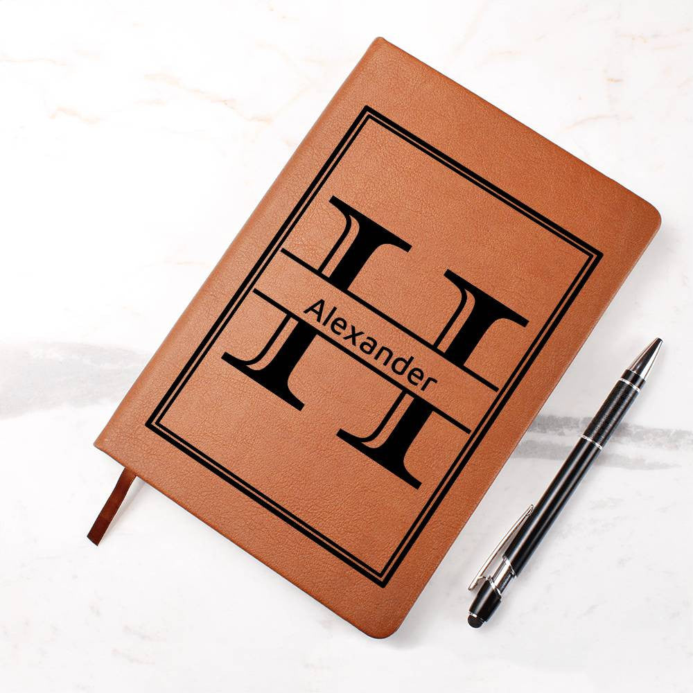 Personalized Leather Journal-Notebook