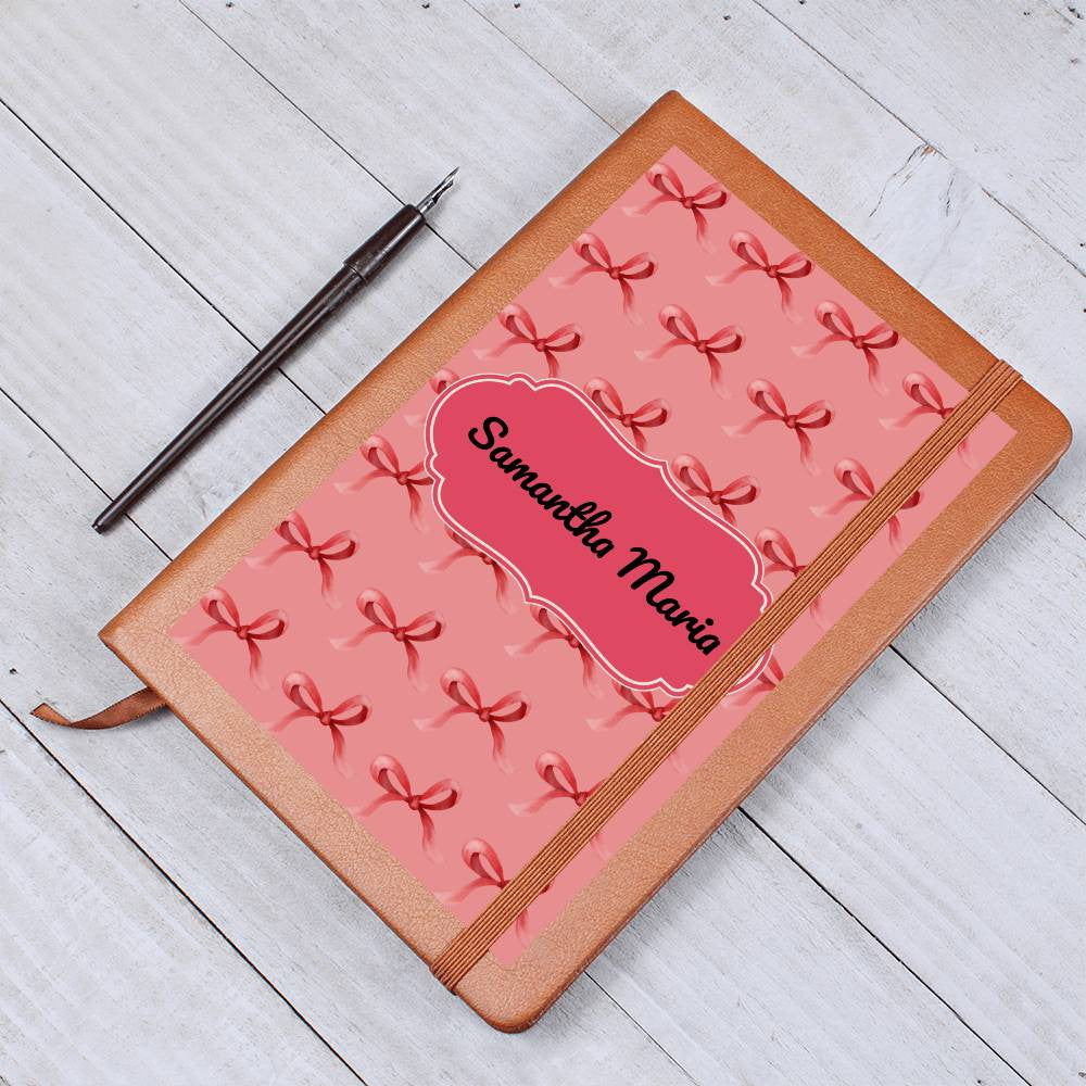 Personalized Leather Journal-Notebook