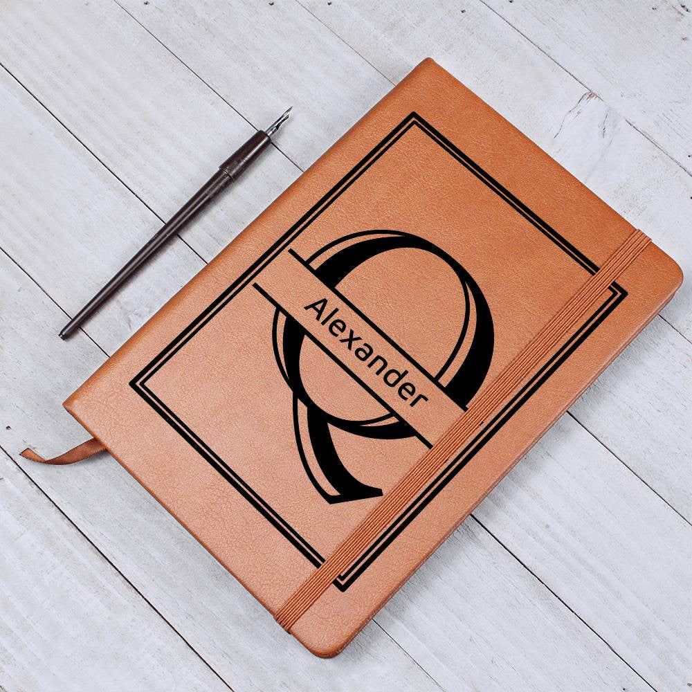 Personalized Leather Journal-Notebook