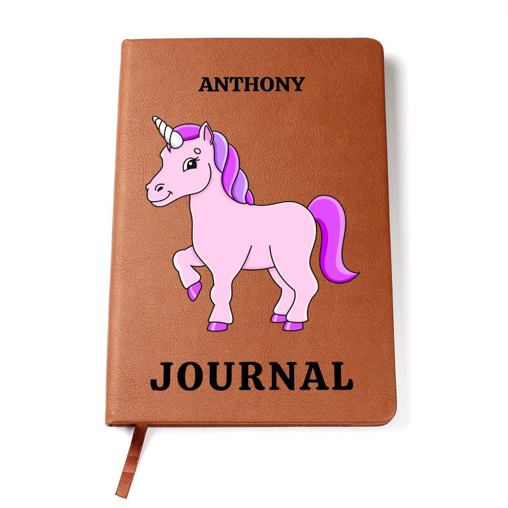 Personalized Leather Journal-Notebook