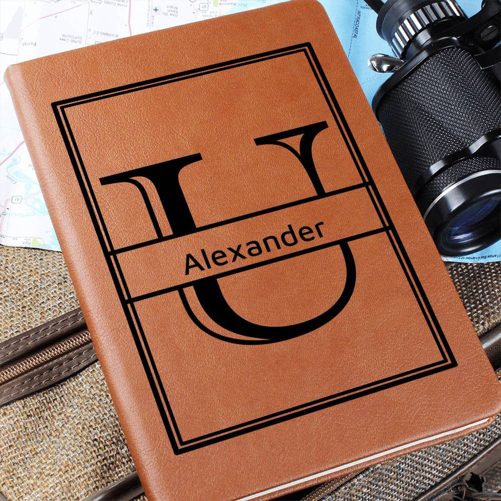 Personalized Leather Journal-Notebook