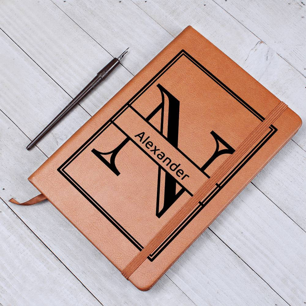 Personalized Leather Journal-Notebook