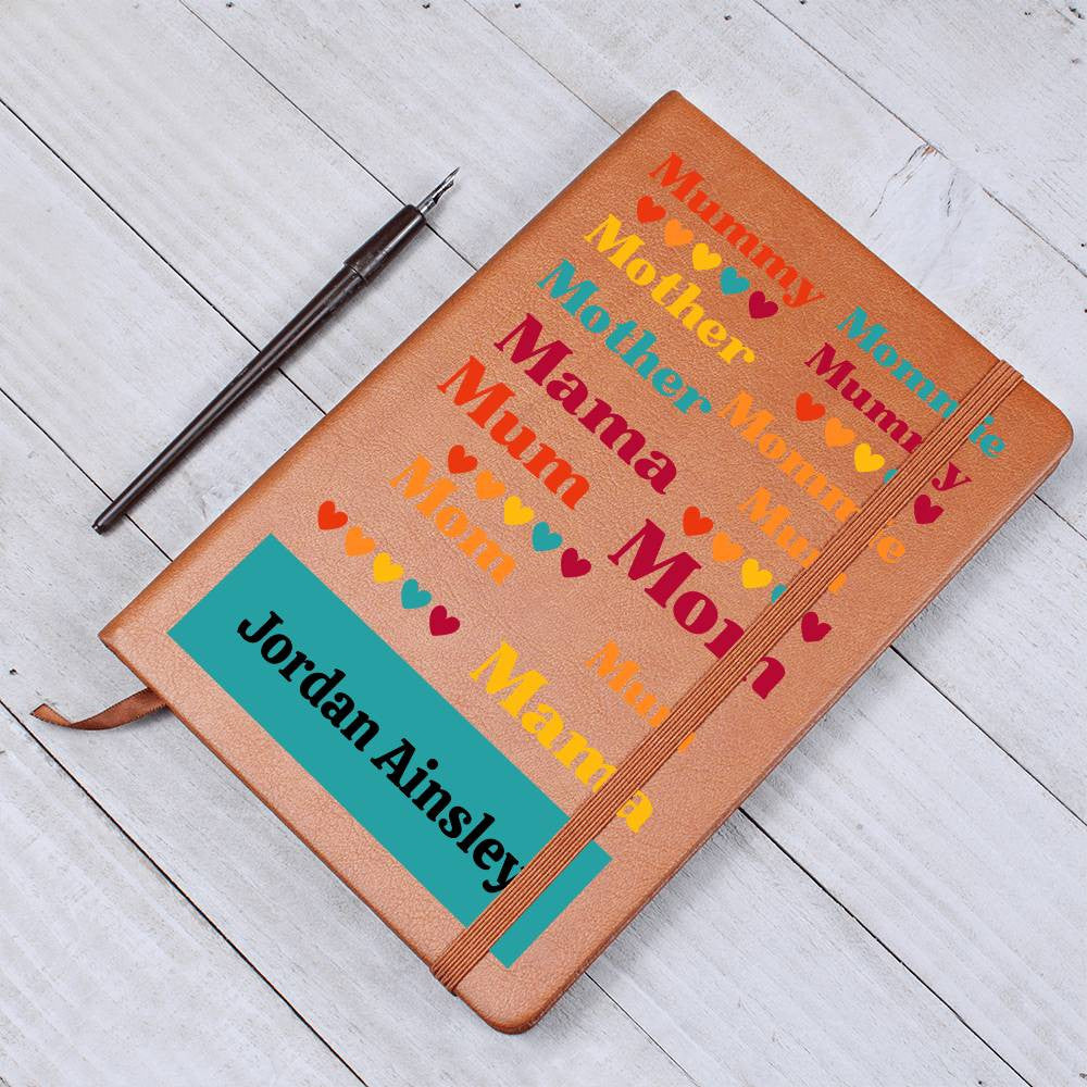 Personalized Leather Journal-Notebook