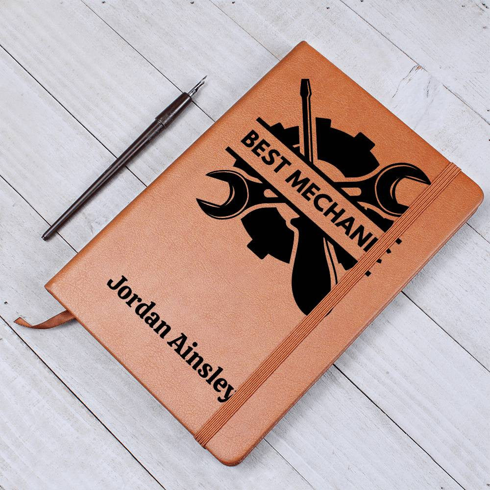 Personalized Leather Journal-Notebook