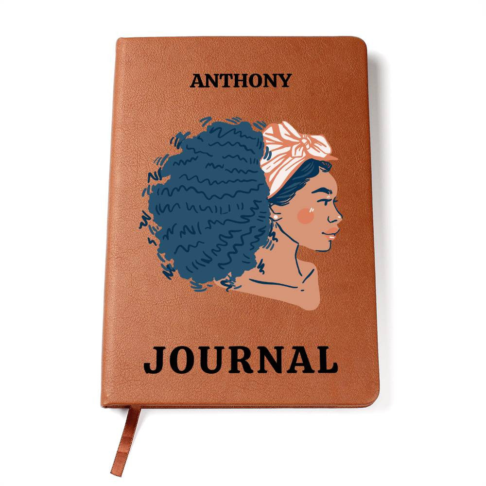 Personalized Leather Journal-Notebook