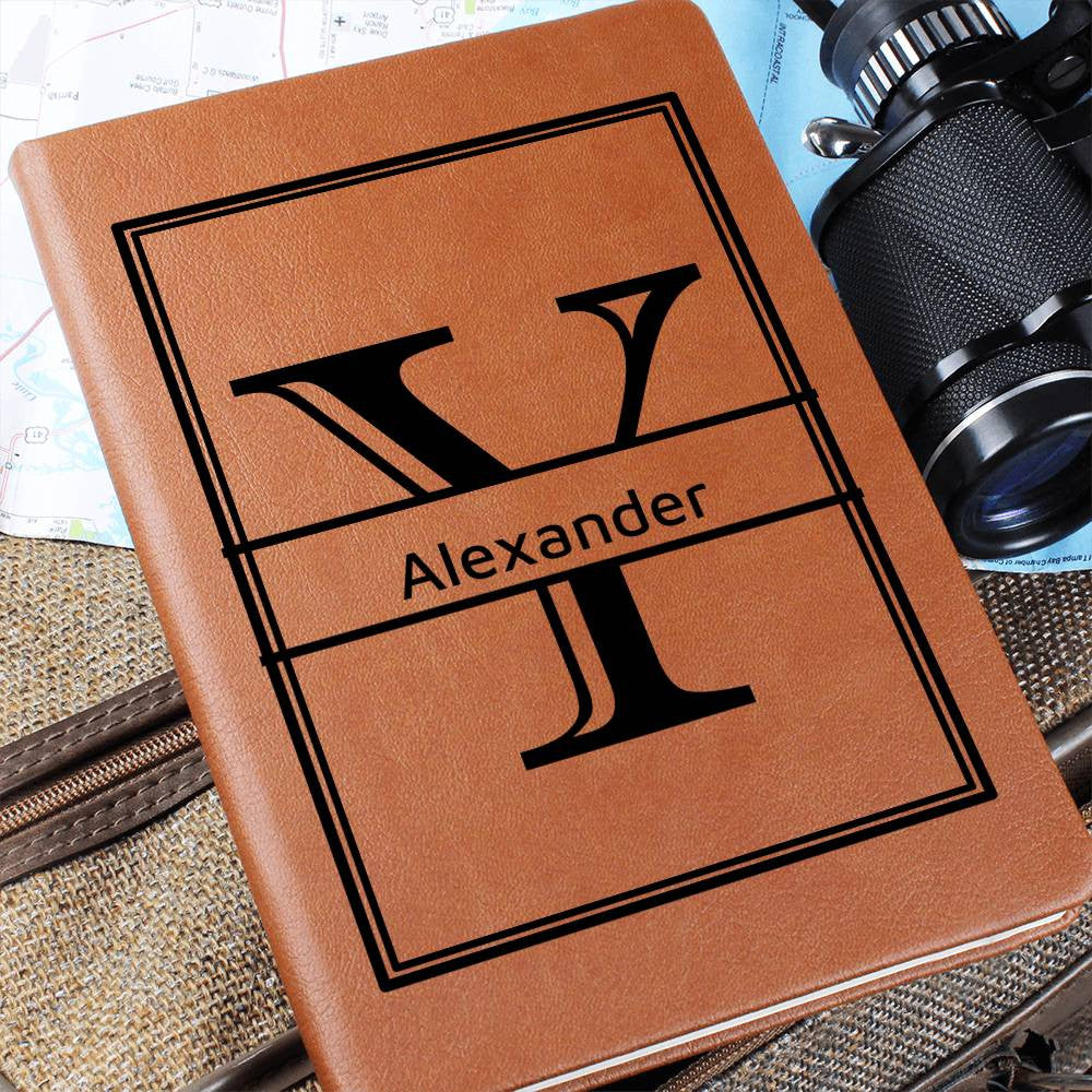 Personalized Leather Journal-Notebook