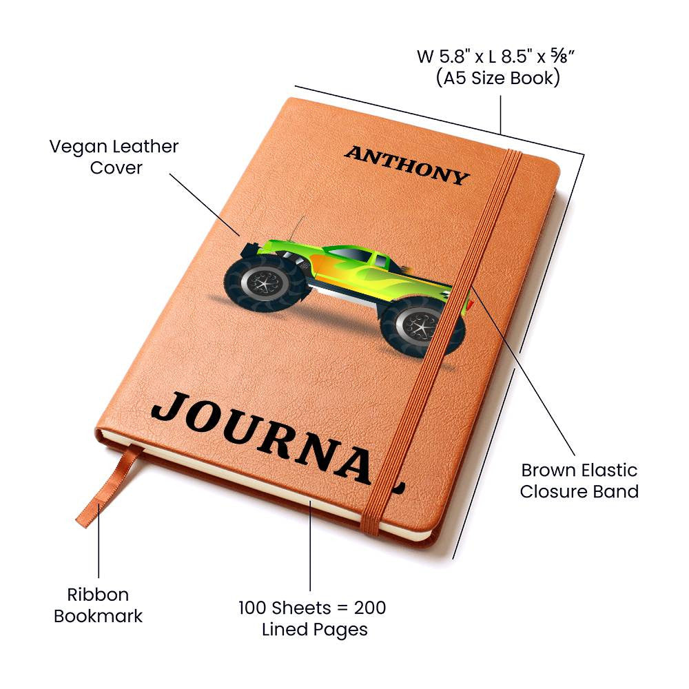 Personalized Leather Journal-Notebook