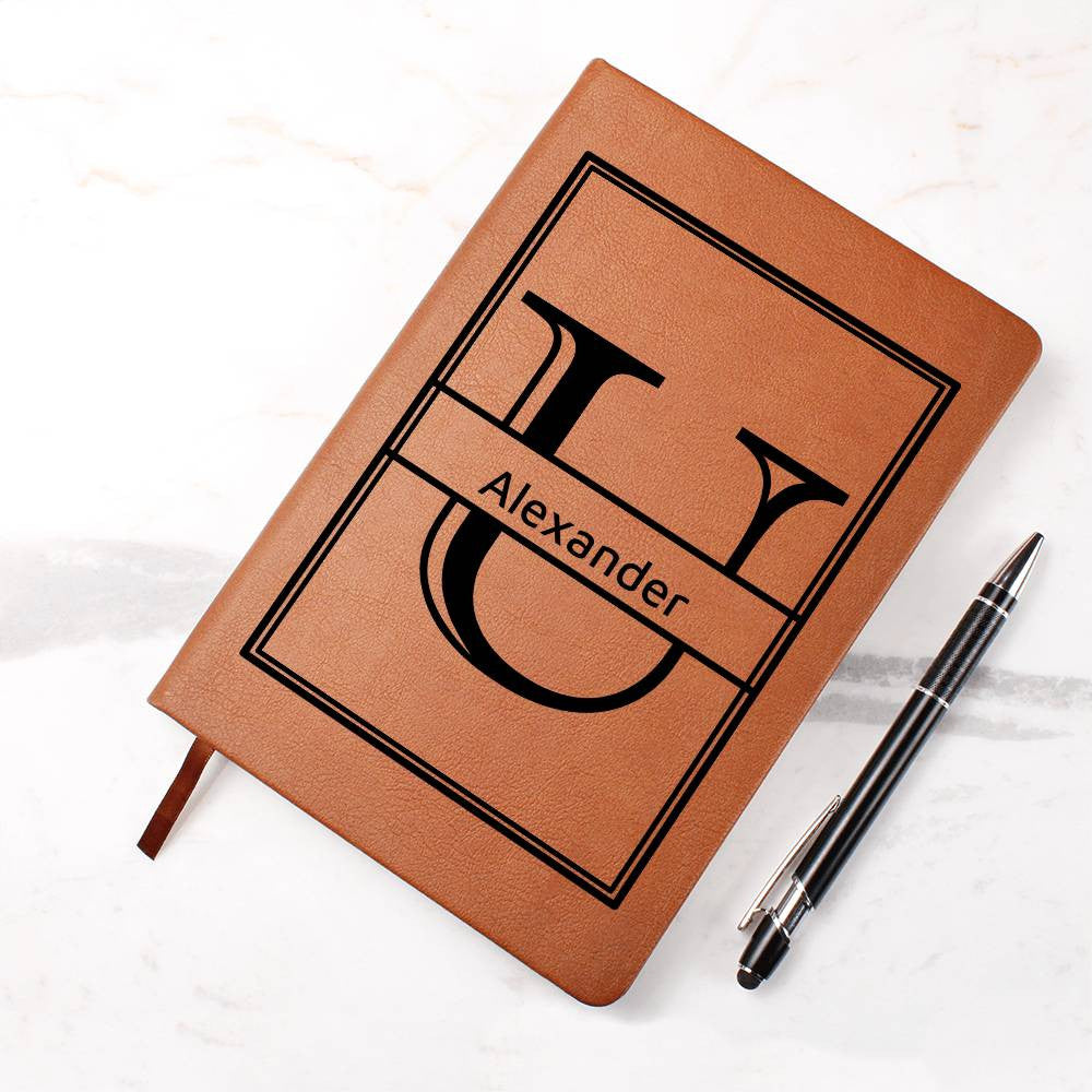 Personalized Leather Journal-Notebook