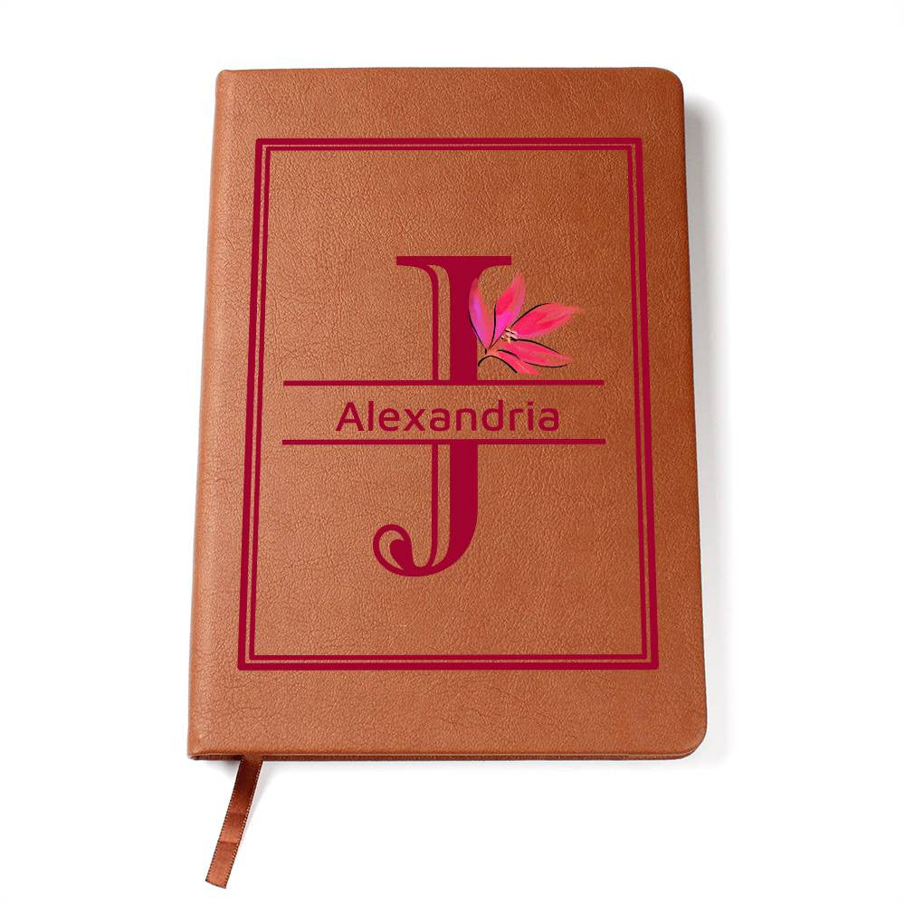 Personalized Leather Journal-Notebook