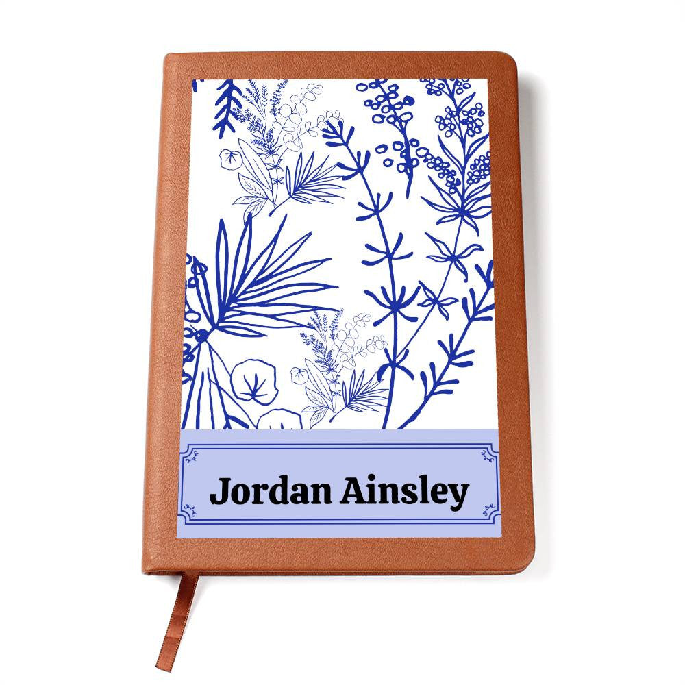 Personalized Leather Journal-Notebook