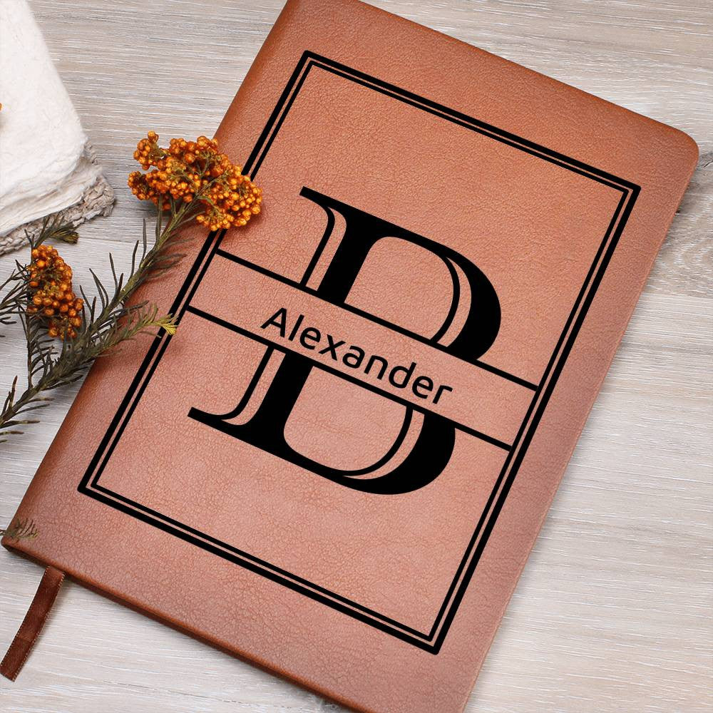 Personalized Leather Journal-Notebook