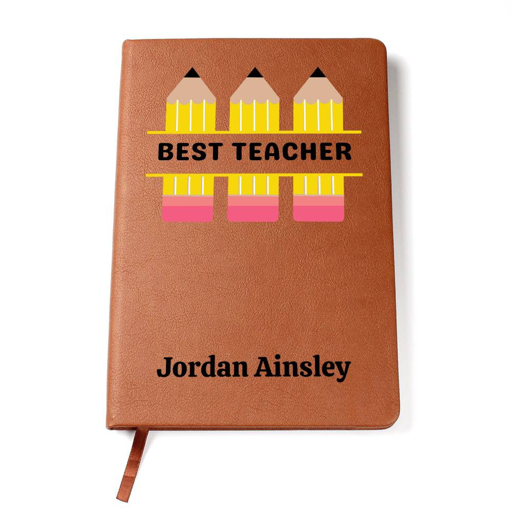 Personalized Leather Journal-Notebook