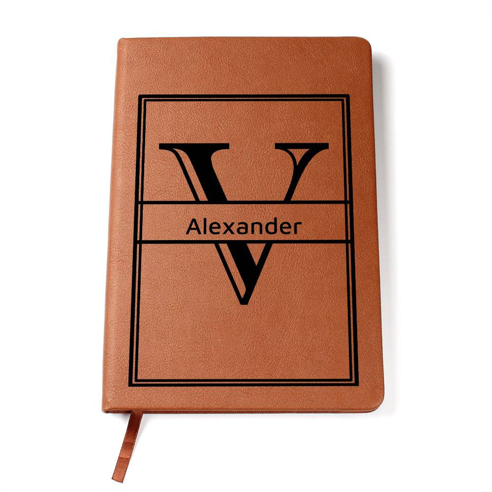 Personalized Leather Journal-Notebook