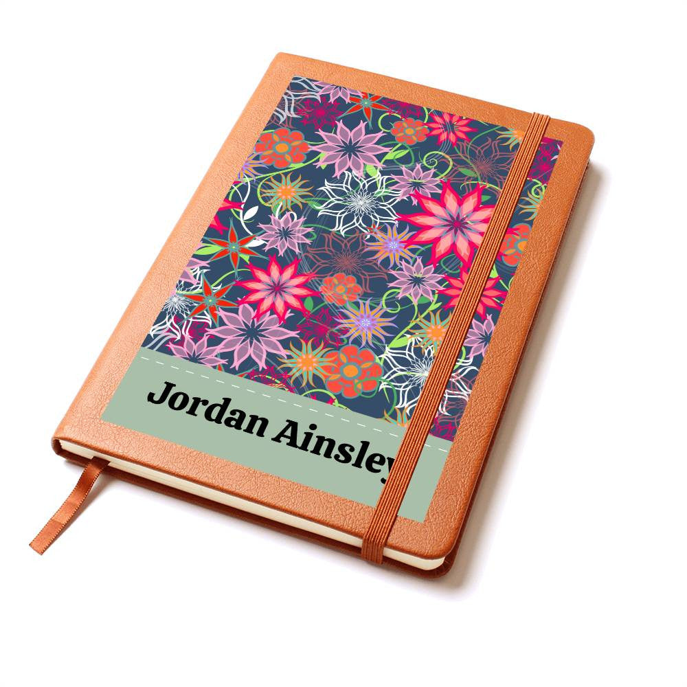 Personalized Leather Journal-Notebook