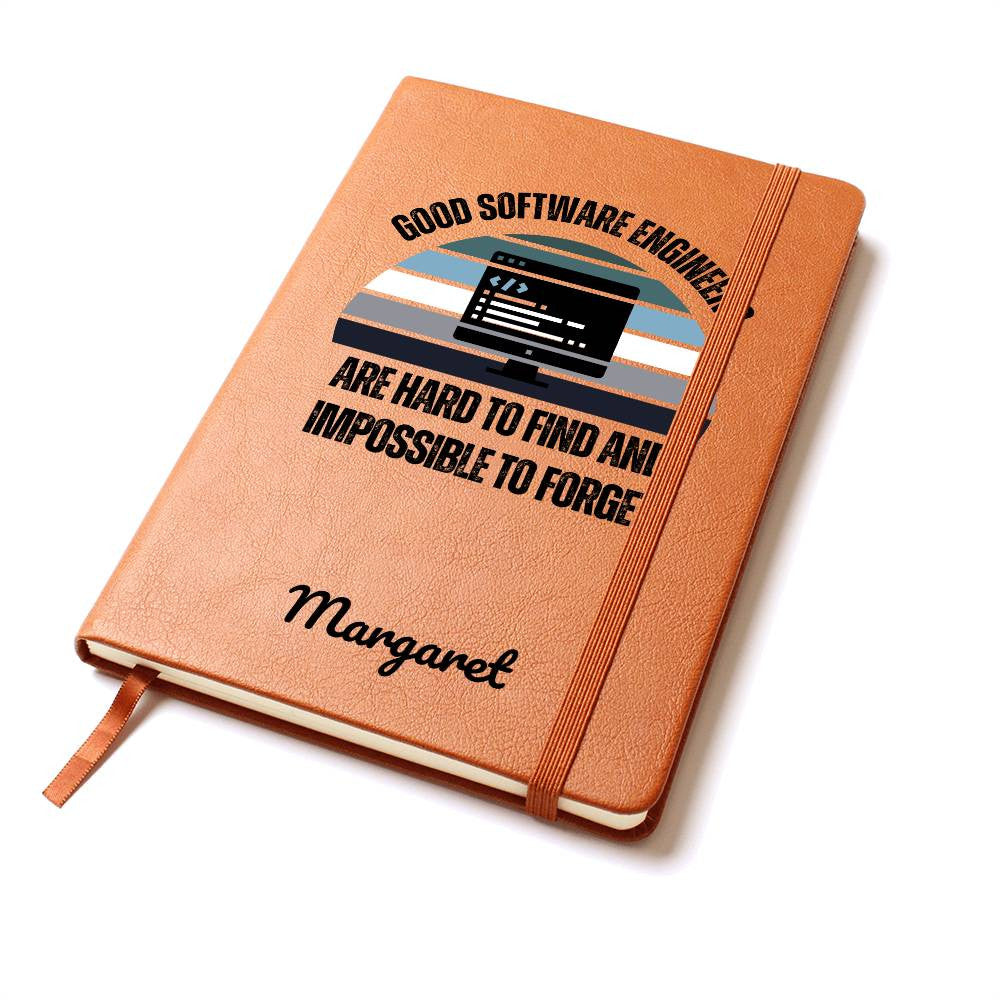 Personalized Leather Journal-Notebook