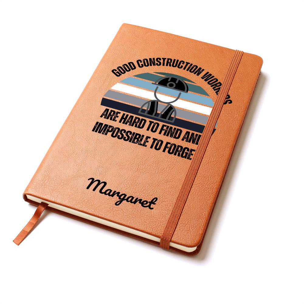 Personalized Leather Journal-Notebook