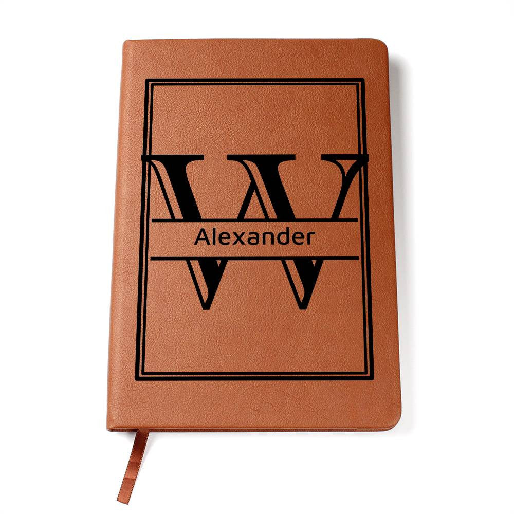 Personalized Leather Journal-Notebook