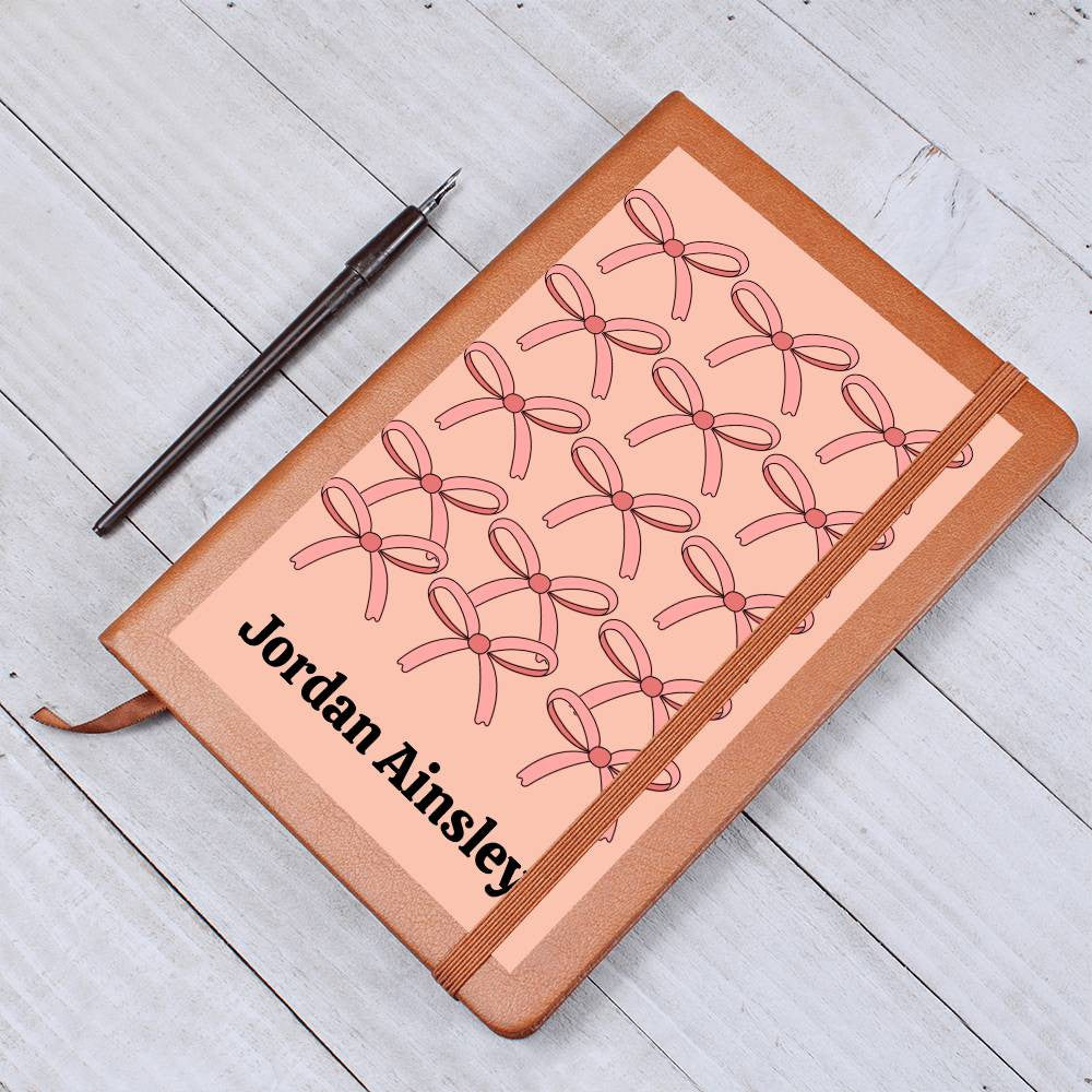 Personalized Leather Journal-Notebook