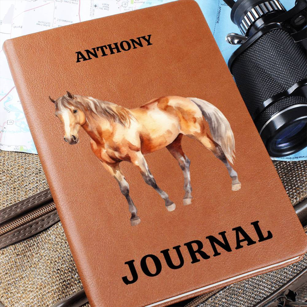 Personalized Leather Journal-Notebook