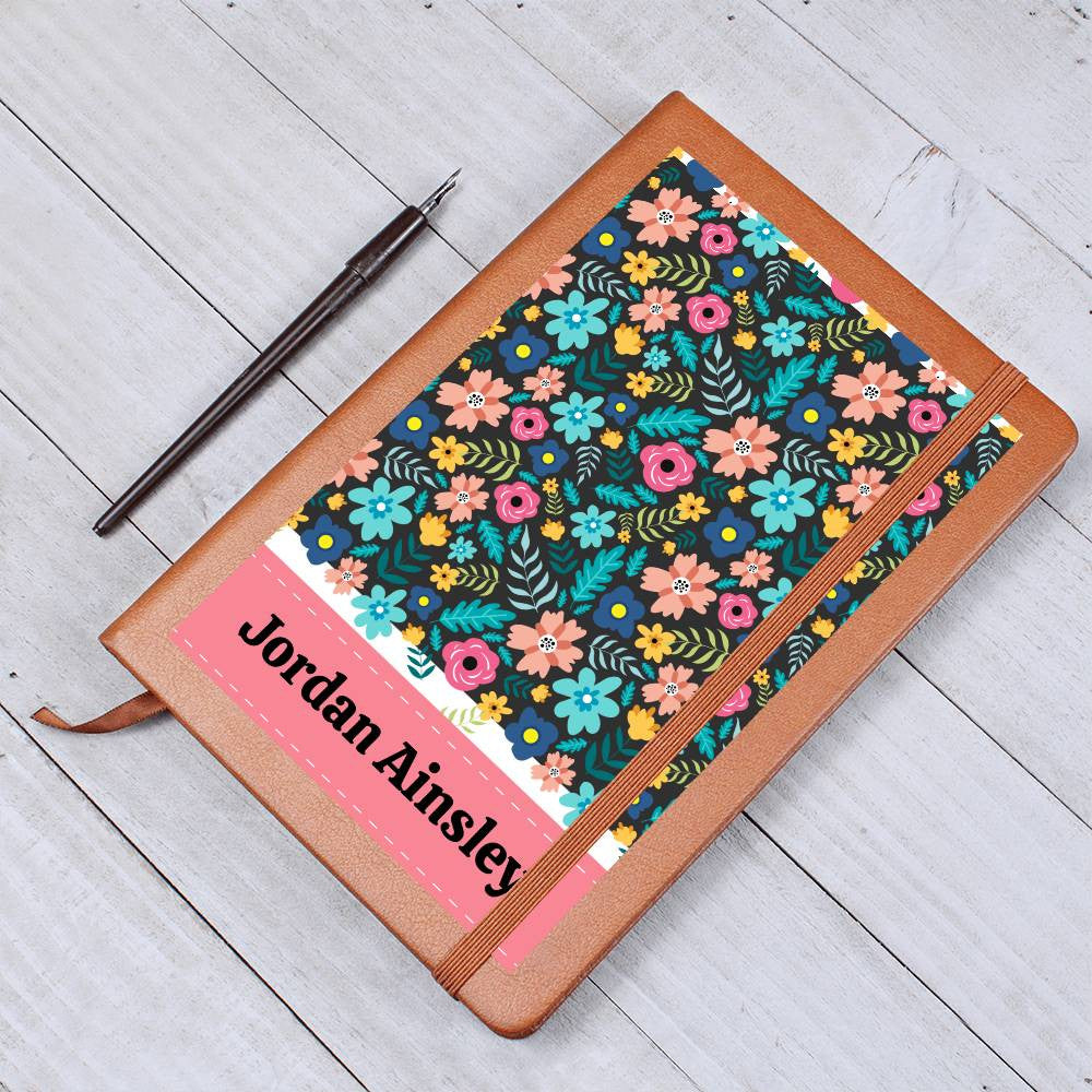 Personalized Leather Journal-Notebook