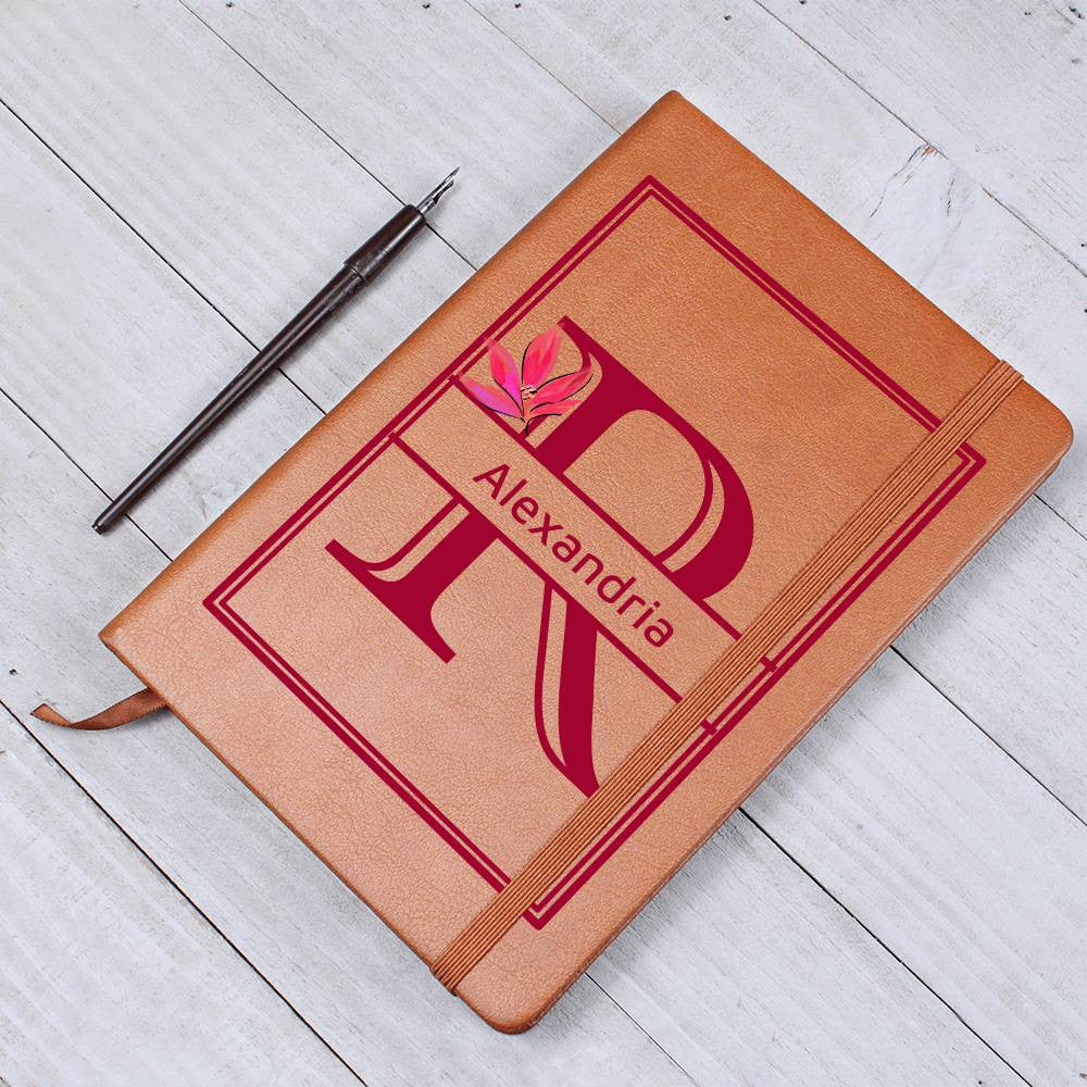 Personalized Leather Journal-Notebook