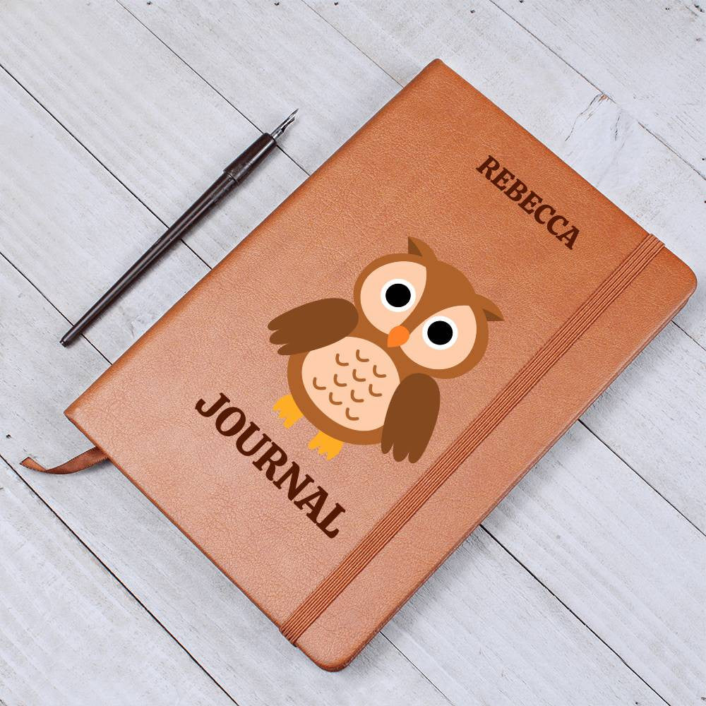 Personalized Leather Journal-Notebook