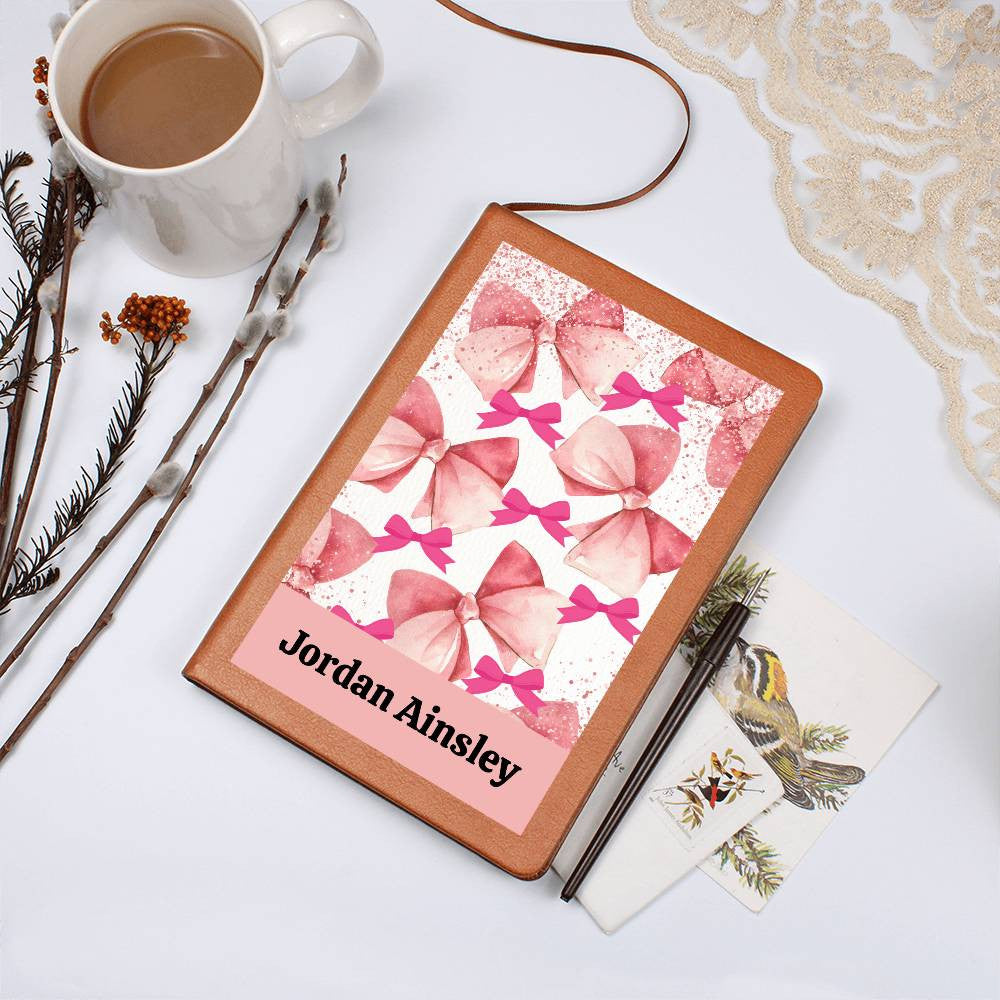 Personalized Leather Journal-Notebook