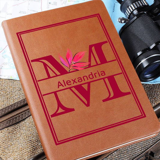 Personalized Leather Journal-Notebook