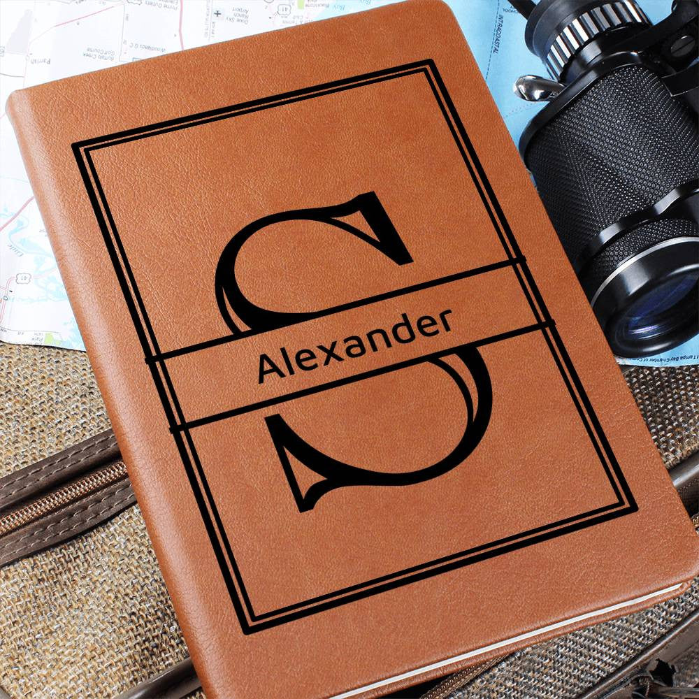 Personalized Leather Journal-Notebook