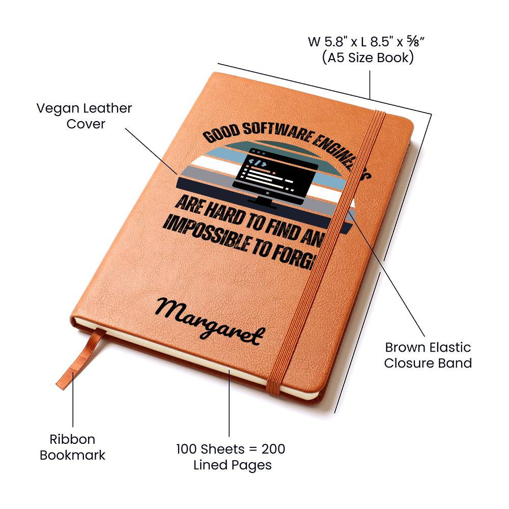 Personalized Leather Journal-Notebook