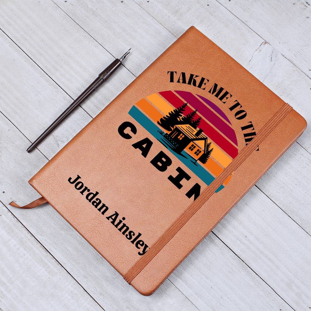 Personalized Leather Journal-Notebook