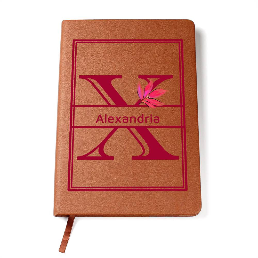 Personalized Leather Journal-Notebook