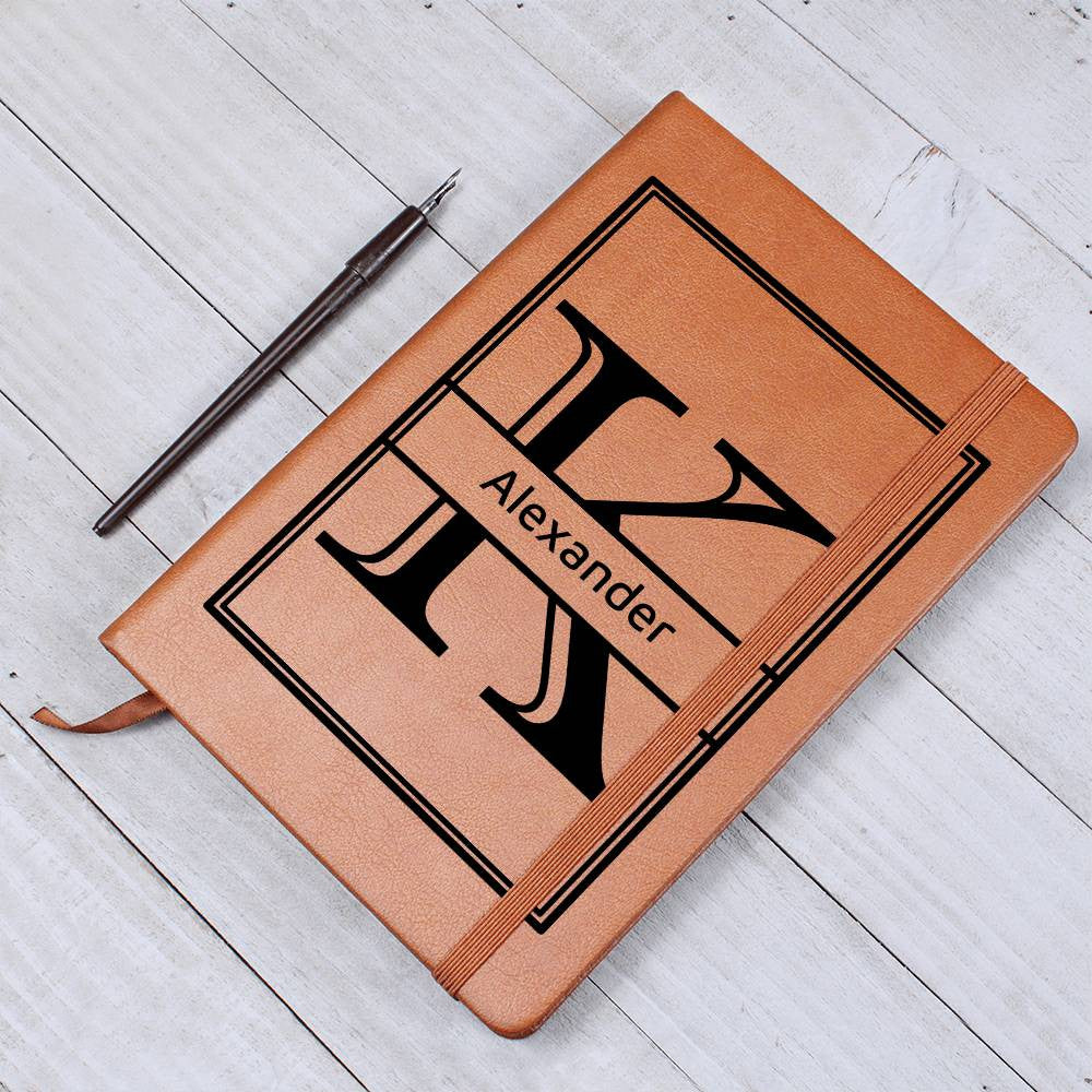 Personalized Leather Journal-Notebook