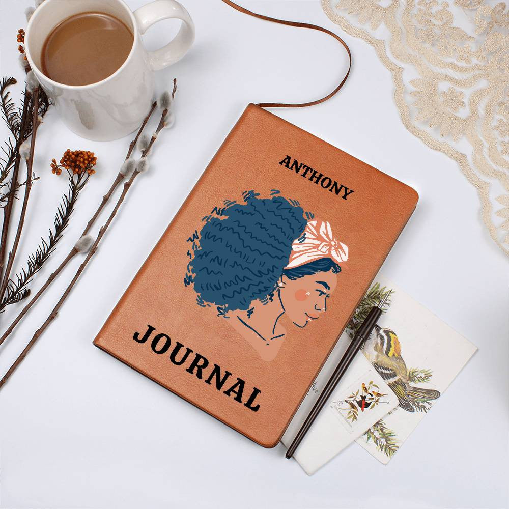 Personalized Leather Journal-Notebook